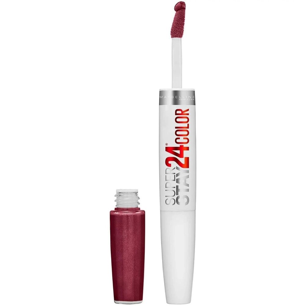 Maybelline SuperStay 24 2-Step Liquid Lipstick, 050 Unlimited Raisin